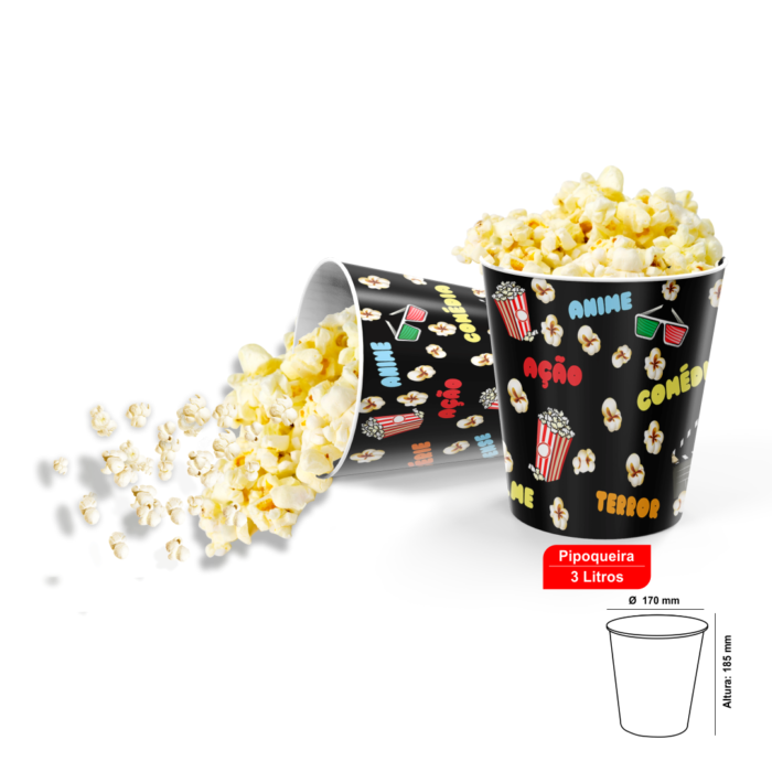 Pipoqueira Desenhos Cinema